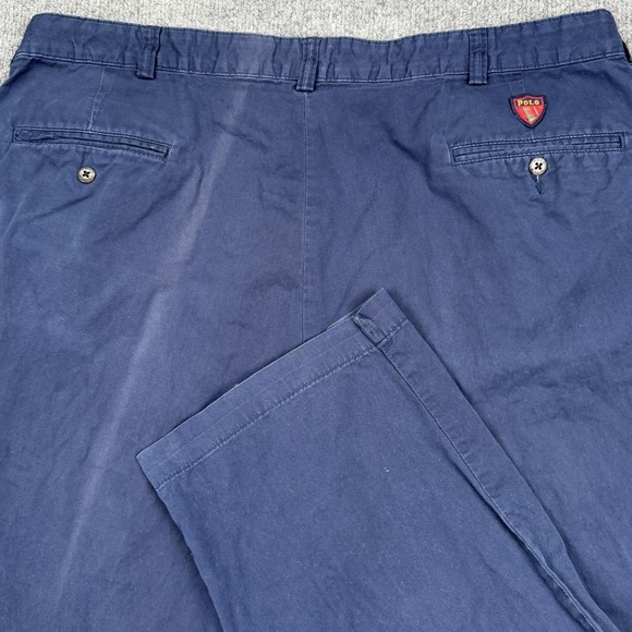 Polo Golf Other - Vintage Polo Golf Pants Mens 40x30 Blue Cotton Crest Preppy Classic Old Money